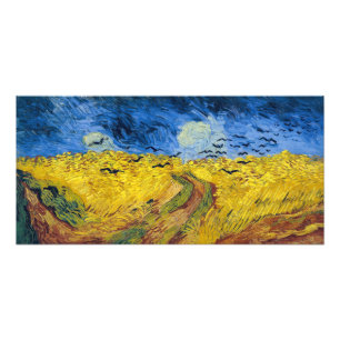 Impression Photo Vincent van Gogh - Wheatfield with Crows
