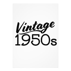Impression Photo Vintage années 1950