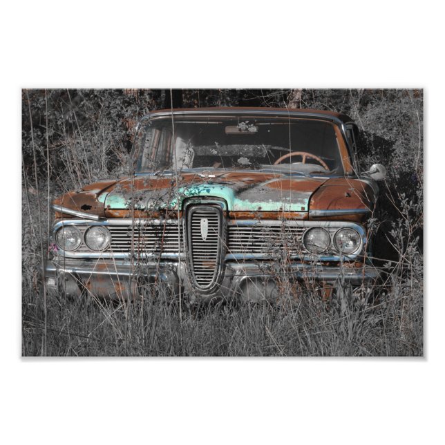 Impression Photo Vintage Ford Edsel (Devant)