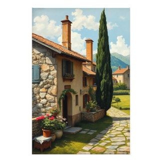 Impression Photo Vintage Landscape