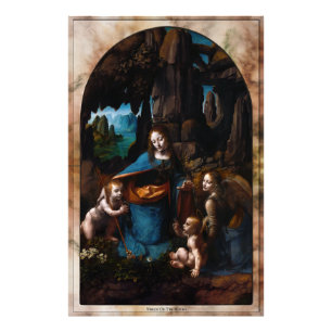 Impression Photo Virgin Of The Rocks by Léonard de Vinci