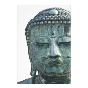 Impression Photo Visage du Grand Bouddha de Kamakura aussi