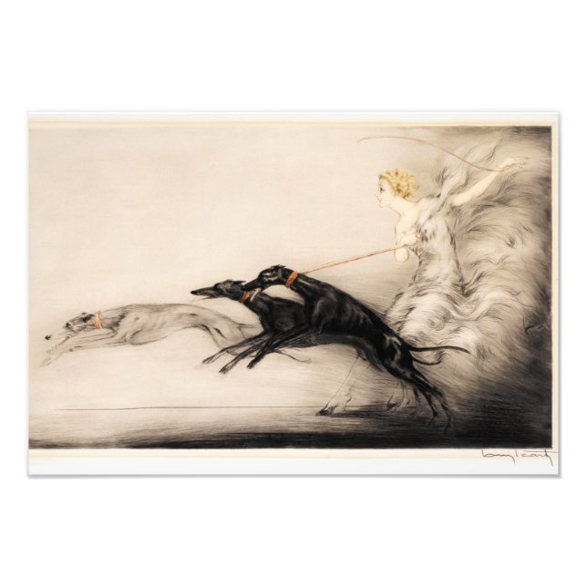 Impression Photo Vitesse II, Vitesse, 1933 par Louis Icart (Devant)