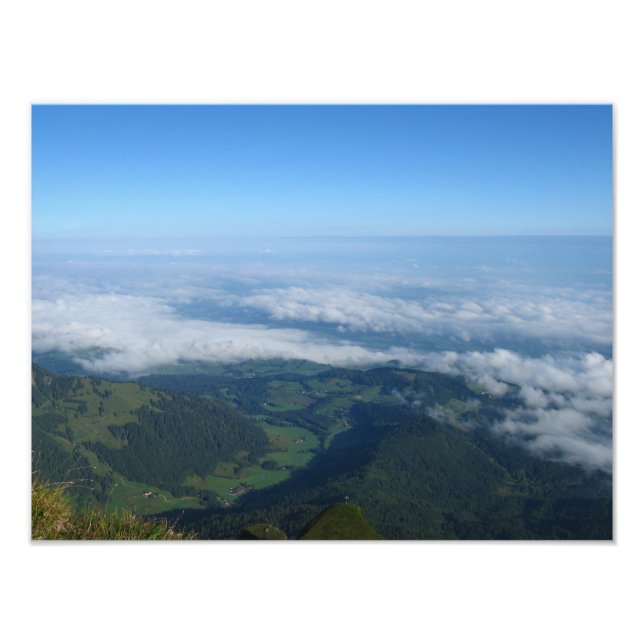 Impression Photo Voir le formulaire Pilatus, Alpes (Devant)
