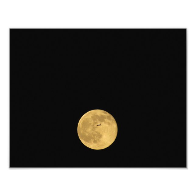 Impression Photo Vol vers la Lune (Devant)
