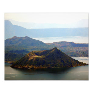 Impression Photo Volcan de Taal chez Tagaytay Ridge 20"" copie de