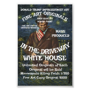 Impression Photo Vote Politique Patriotique Trump Parti Républicain