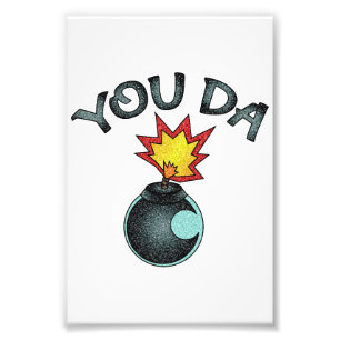 Impression Photo Vous Avez Bombe De Parties scintillant