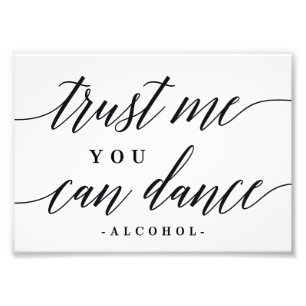 Impression Photo Vous Pouvez Danser Barre Signer Choisissez Votre T