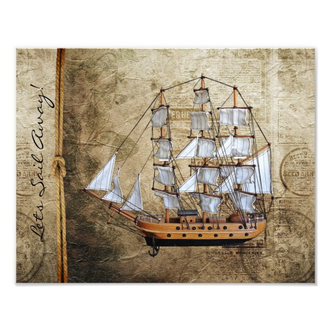 Impression Photo Voyons Ailleurs - Nautique (Devant)