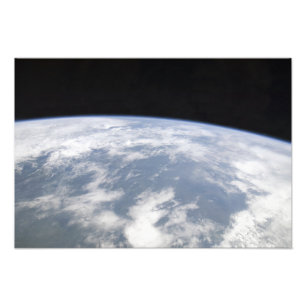Impression Photo Vue de la terre de planète de l'espace
