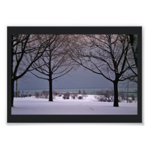 Impression Photo Vue hiver