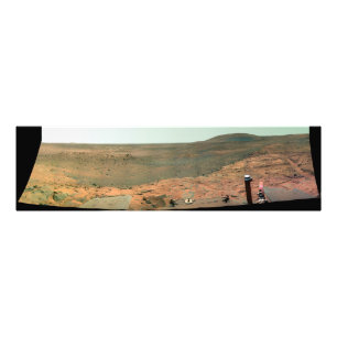 Impression Photo Vue panoramique de Mars