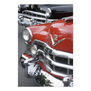 Impression Photo WA, Seattle, automobile américaine classique. 2