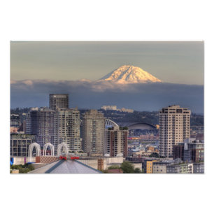 Impression Photo WA, Seattle, Mount Rainier de Kerry Park