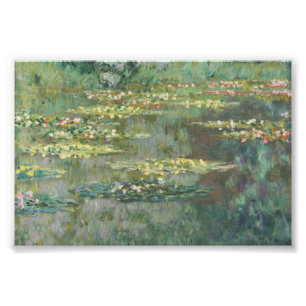Impression Photo Water Lily Pond Claude Monet