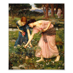 Impression Photo Waterhouse Gather Ye Rosebuds Imprimer