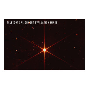 Impression Photo Webb Space Telescope, A Starry Guide to Alignement