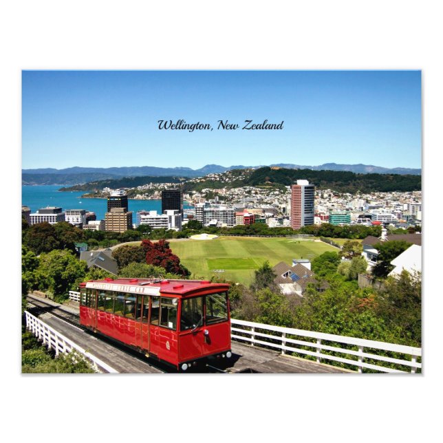 Impression Photo Wellington, Nouvelle-Zélande (Devant)