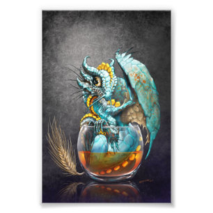 Impression Photo Whiskey Dragon 4x6 Print