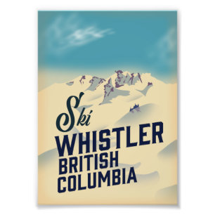 Impression Photo Whistler, Vancouver (Colombie-Britannique) affiche
