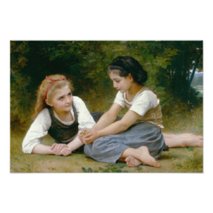 Impression Photo William-Adolphe Bouguereau - Les cueilleurs de noi