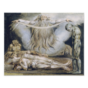 Impression Photo William Blake "la Chambre copie de mort"