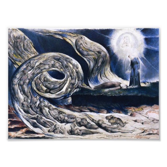 Impression Photo William Blake Les amoureux Whirlwind Imprimer (Devant)
