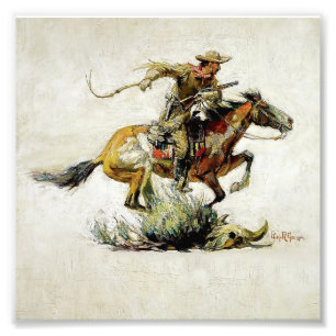 Impression Photo "Winchester Horse and Rider" par Philip R Goodwin