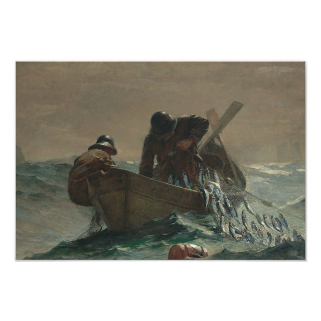 Impression Photo Winslow Homer - Le Herring Net (Devant)
