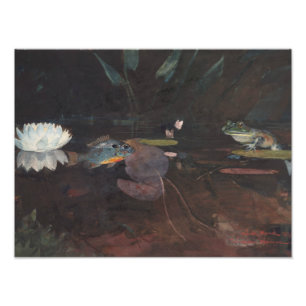 Impression Photo Winslow Homer - Mink Pond