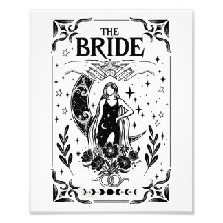 Impression Photo Witchy Bachelorette Bride Coven Gothic Wedding