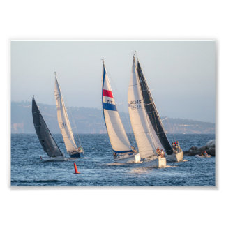 Impression Photo Yacht Race - Marina Del Rey, CA