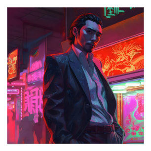Impression Photo Yakuza Neon