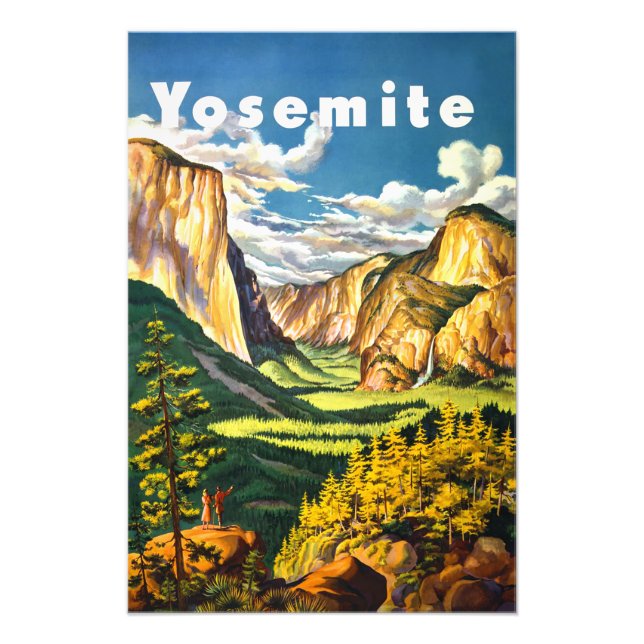 Impression Photo Yosemite National Park California Voyage Artistiqu (Devant)