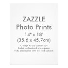 Zazzle Personnalisé 14" x 18" Modèle d'impression 