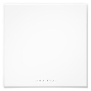 Impression Photo Zazzle Vêtements Variété Ébauche de l'affiche phot