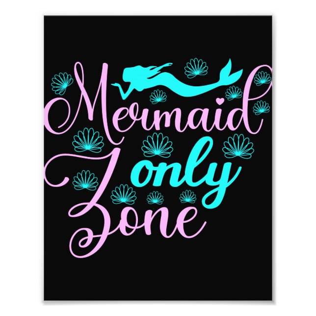 Impression Photo Zone Mermaid uniquement (Devant)