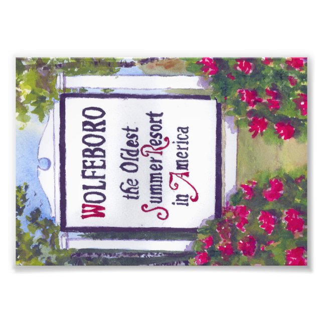 Impression photographique Wolfeboro (Devant)