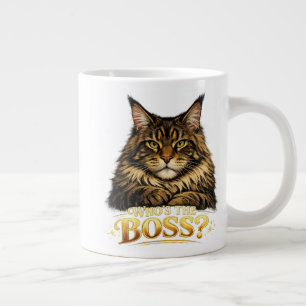 Impression pour une tasse avec un chat Maine Coon
