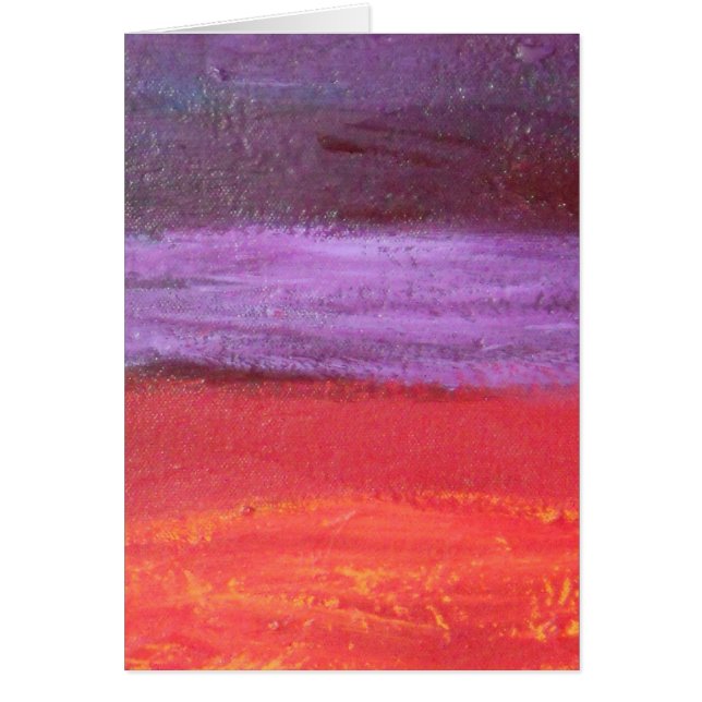 impression rouge et pourpre (Devant)