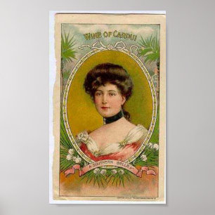 Impression savonneuse vintage