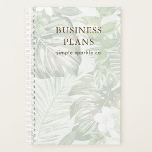 Impression simple et moderne de feuilles de palme
