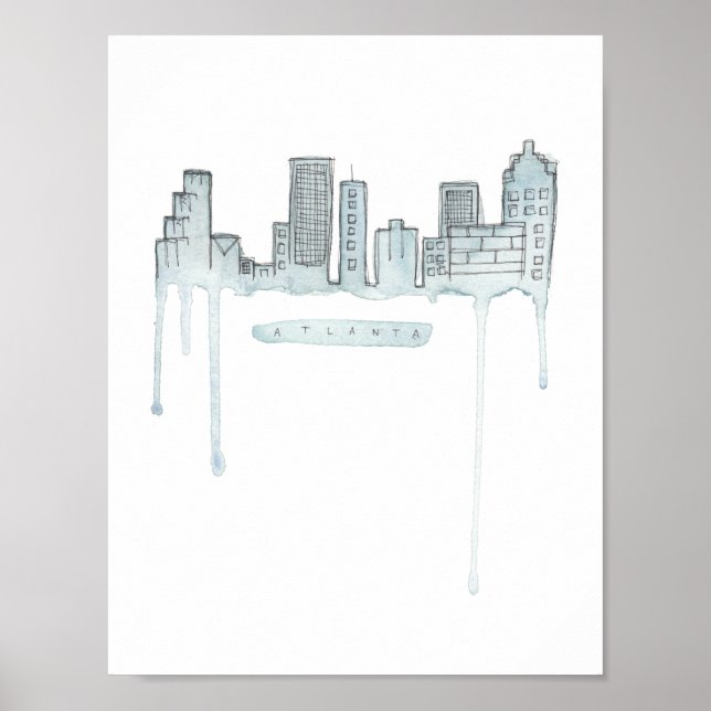 Impression Skyline Atlanta (Devant)