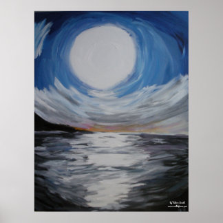 Impression "Soleil et Lune"