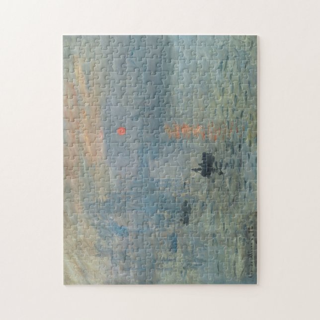 Impression soleil levant Claude Monet Jigsaw Puzzle (Vertical)