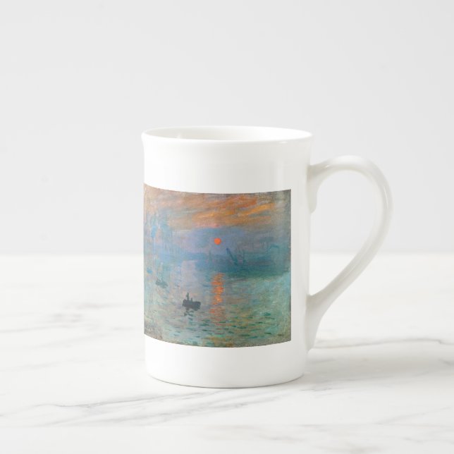 Impression Sunrise by Claude Monet Bone China Mug (Right)