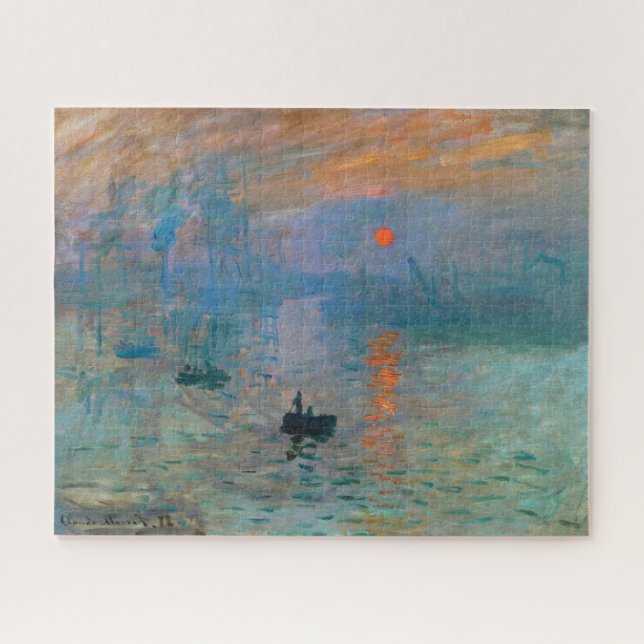Impression Sunrise by Claude Monet Jigsaw Puzzle (Horizontal)