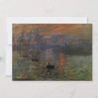 Impression Sunrise by Claude Monet, Vintage Art