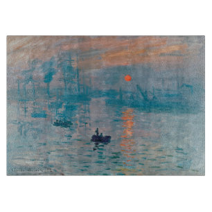 Impression Sunrise Claude Monet Cutting Board